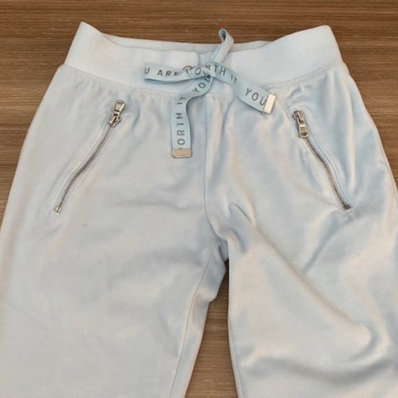 JUSTICE GIRLS SUPER SOFT ELASTIC WAIST SWEATPANTS - Picture 3 of 5